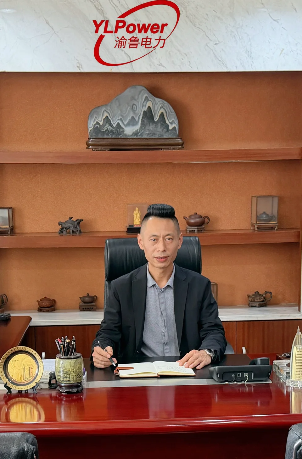 Portrait of Mr. Wei Hou, Chief Executive Officer