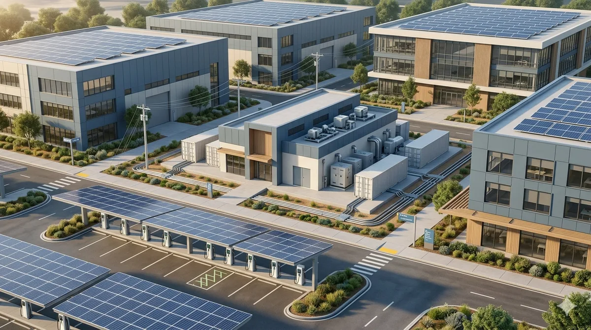 Industrial and campus energy infrastructure for integrated power systems